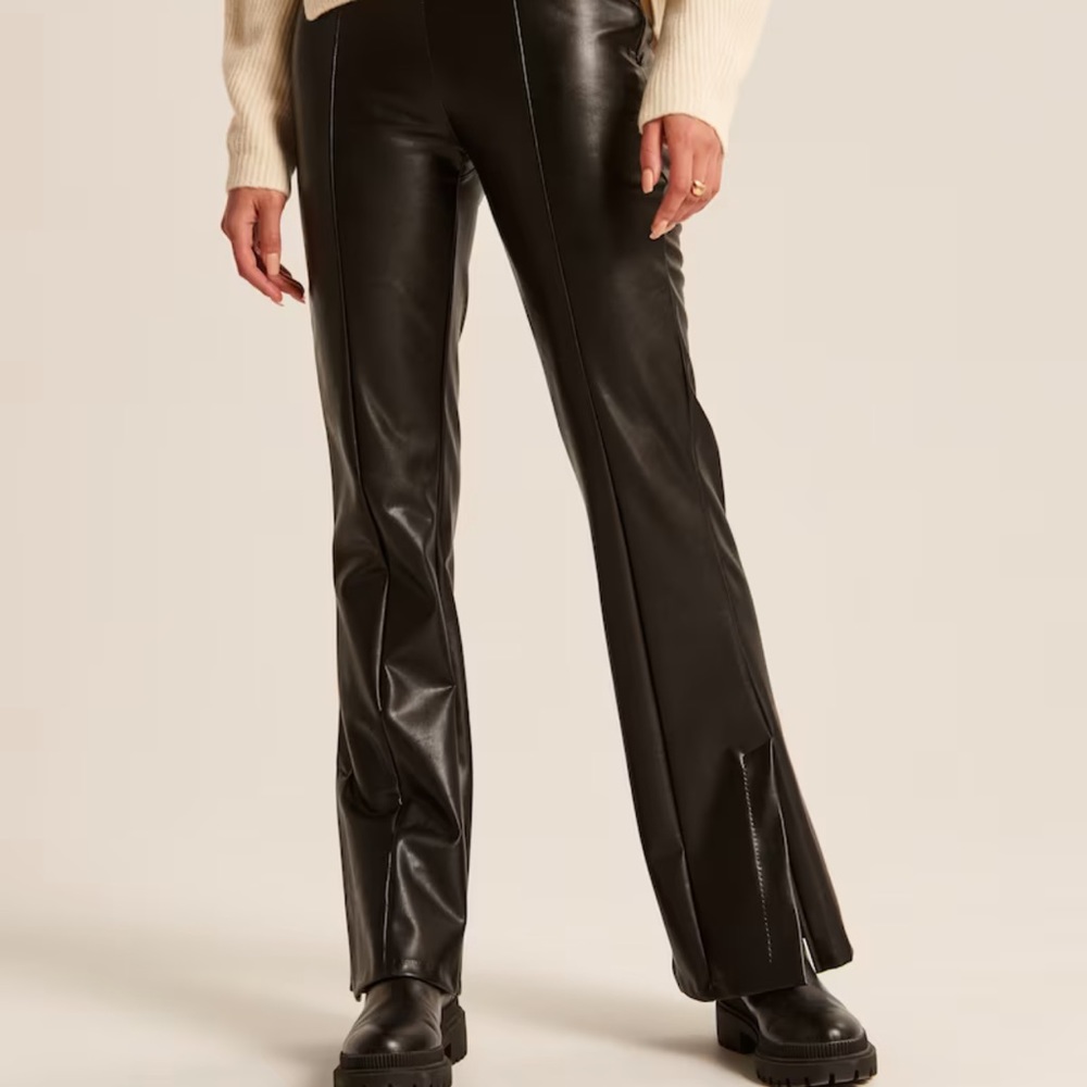 Abercrombie Leather Pants